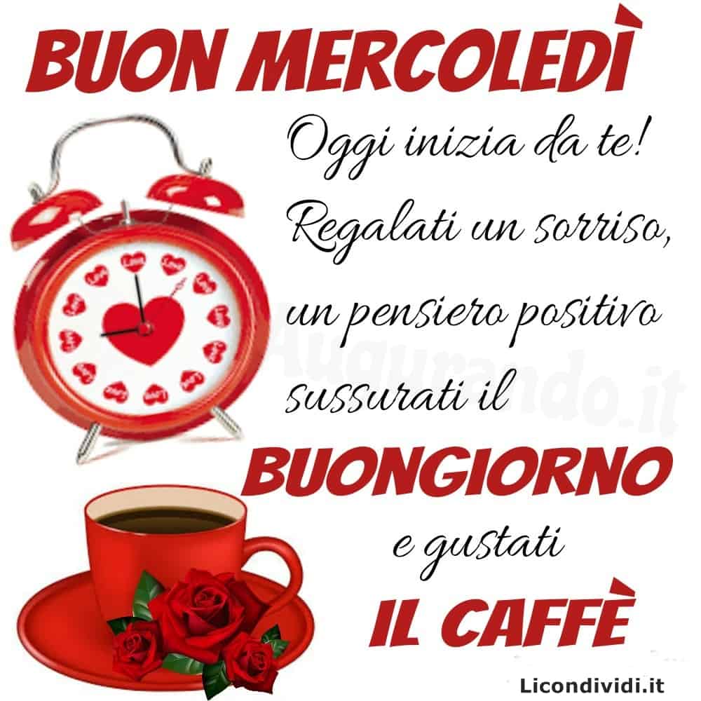 immagini Buongiorno buon Mercoledì