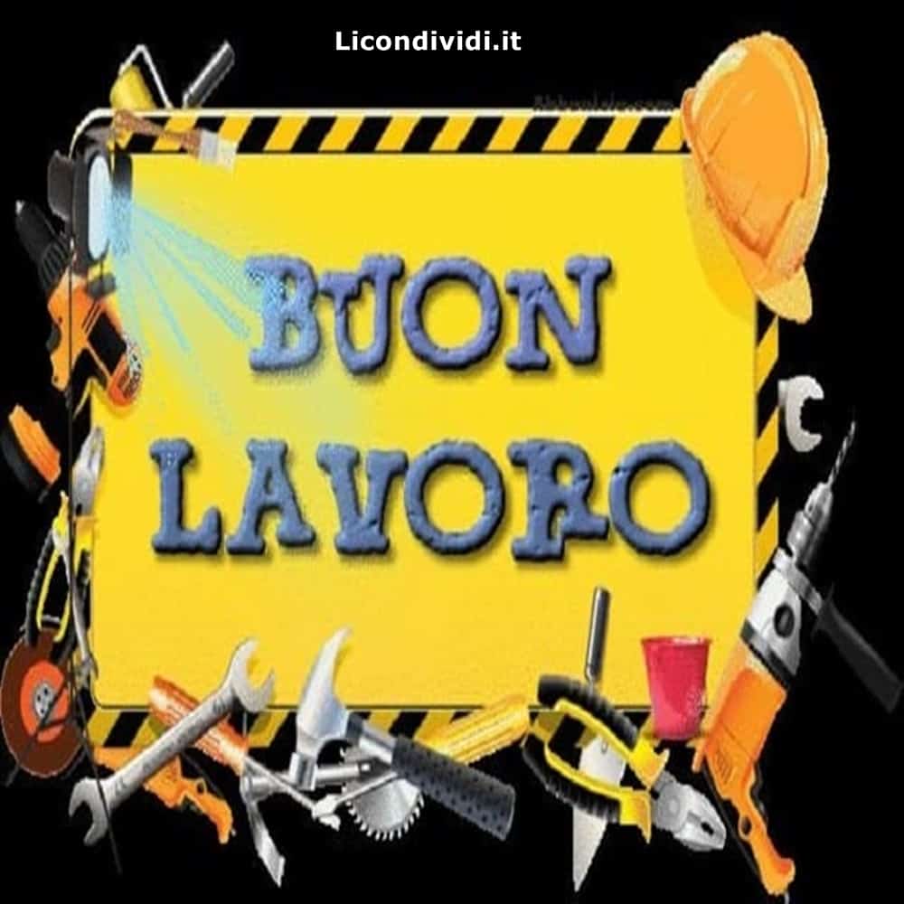 immagini buon lavoro