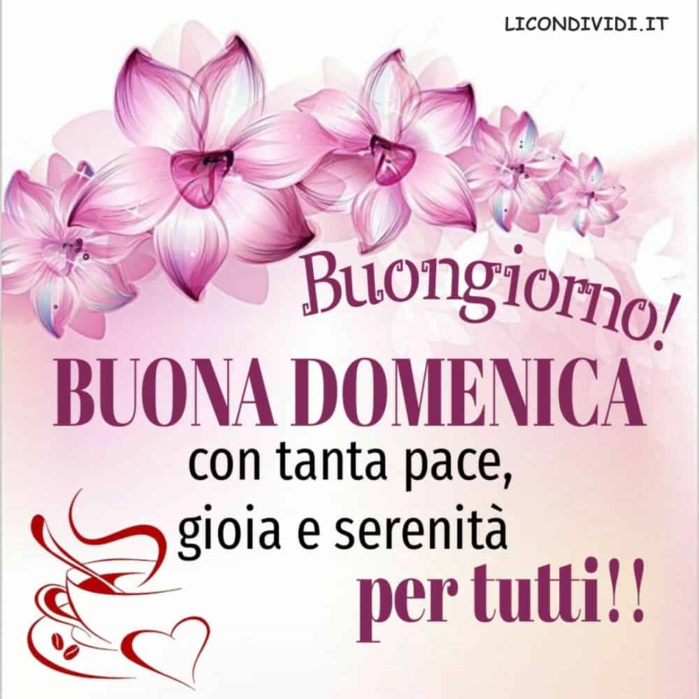Immagini Buona Domenica per Facebook e WhatsApp 2022 licondividi.it