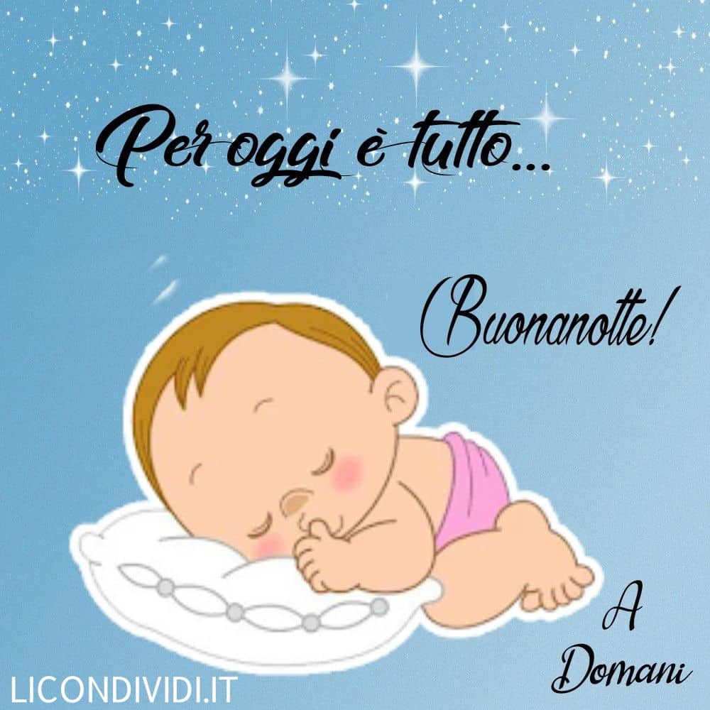 Immagini di Buonanotte