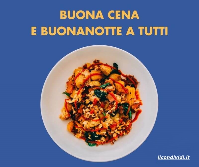 immagini Buona cena