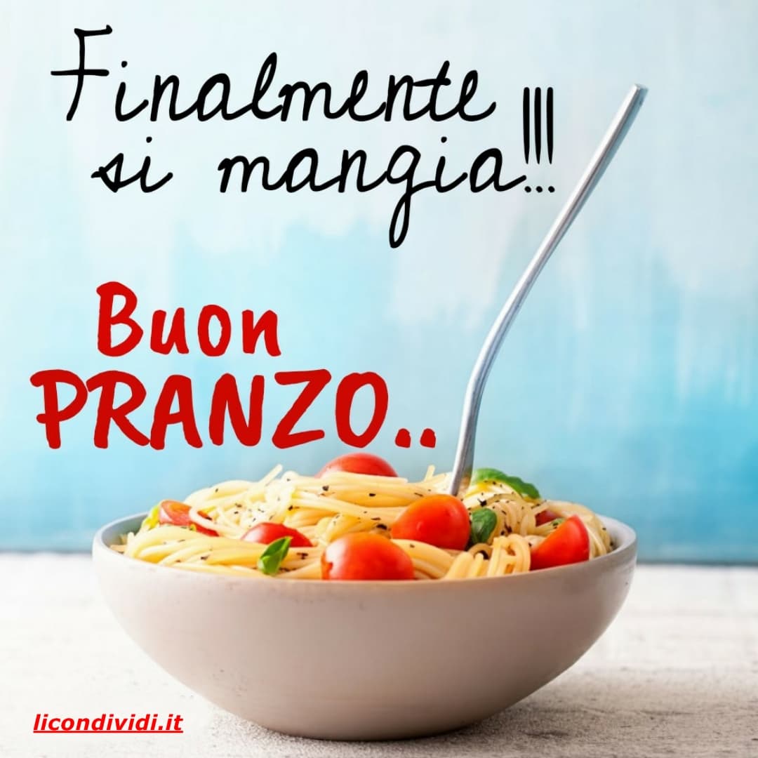 Immagini buon pranzo