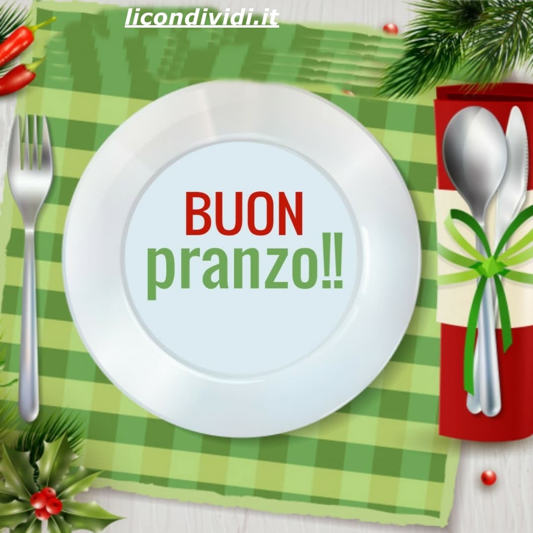 Immagini buon pranzo