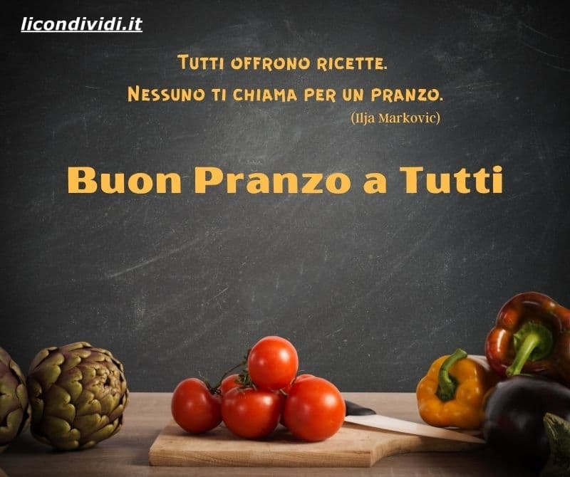 Immagini buon pranzo