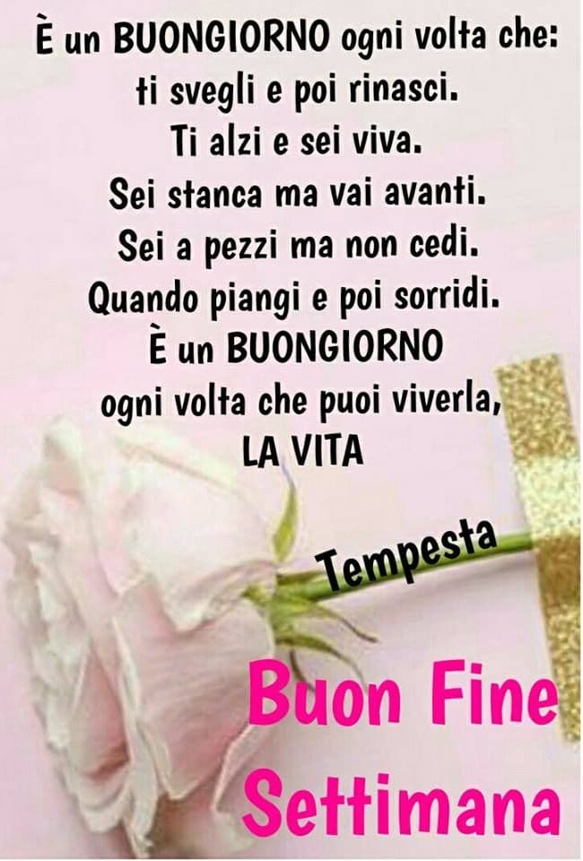 immagini buon weekend