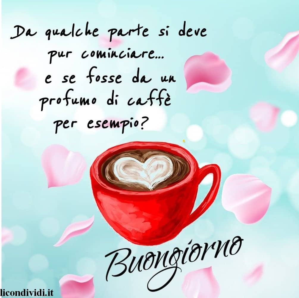 immagini buongiorno caffè