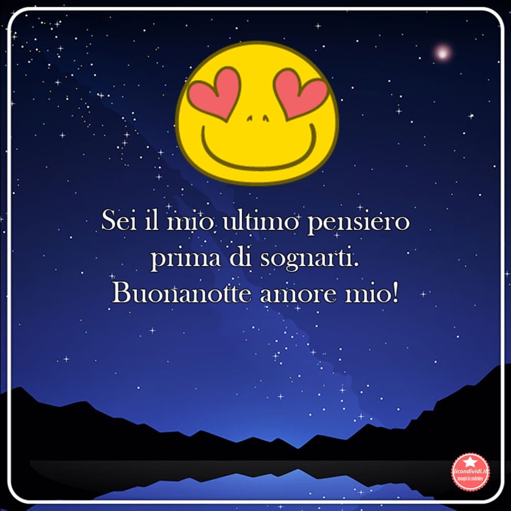 Immagini Buonanotte amore