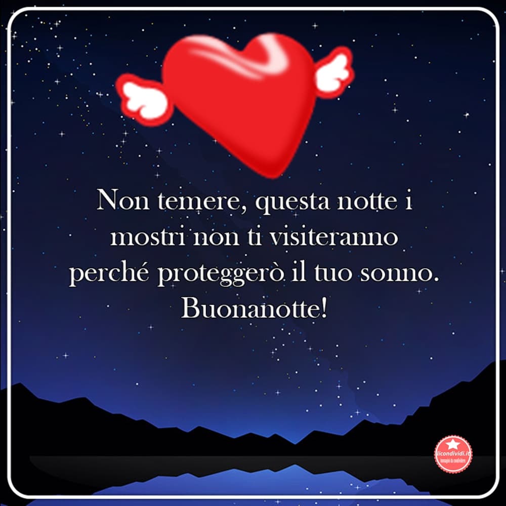 Immagini Buonanotte amore