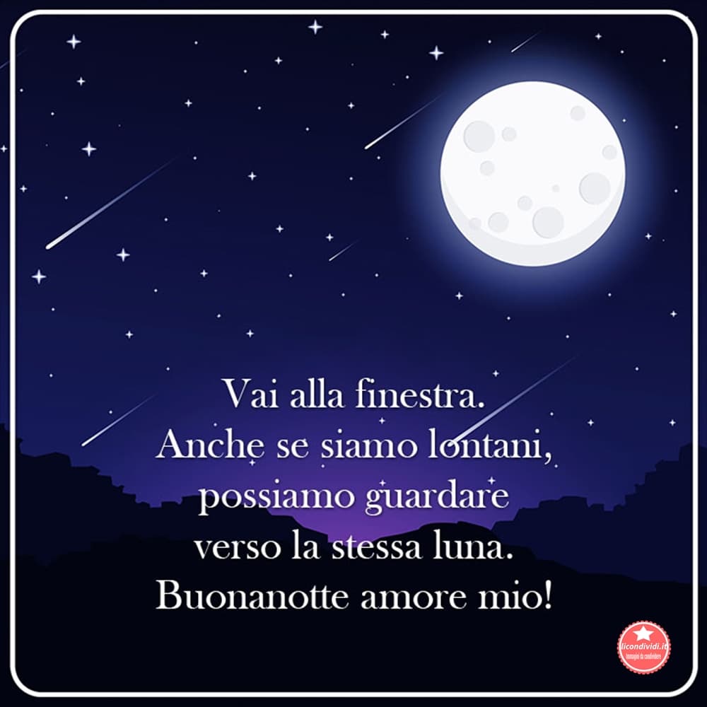 Immagini Buonanotte amore