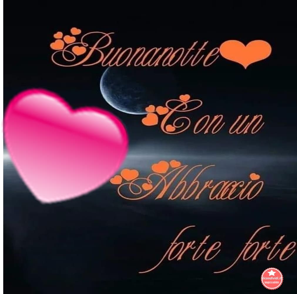 Immagini Buonanotte amore