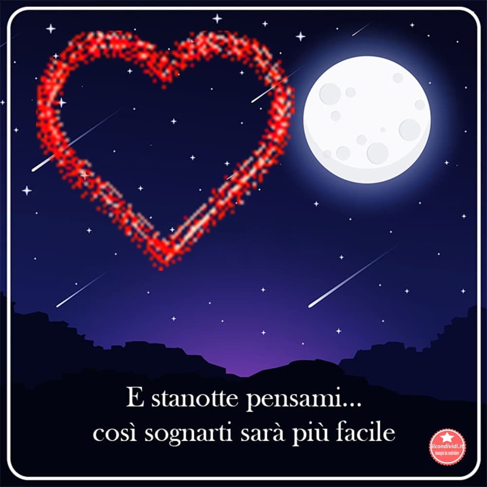 Immagini Buonanotte amore