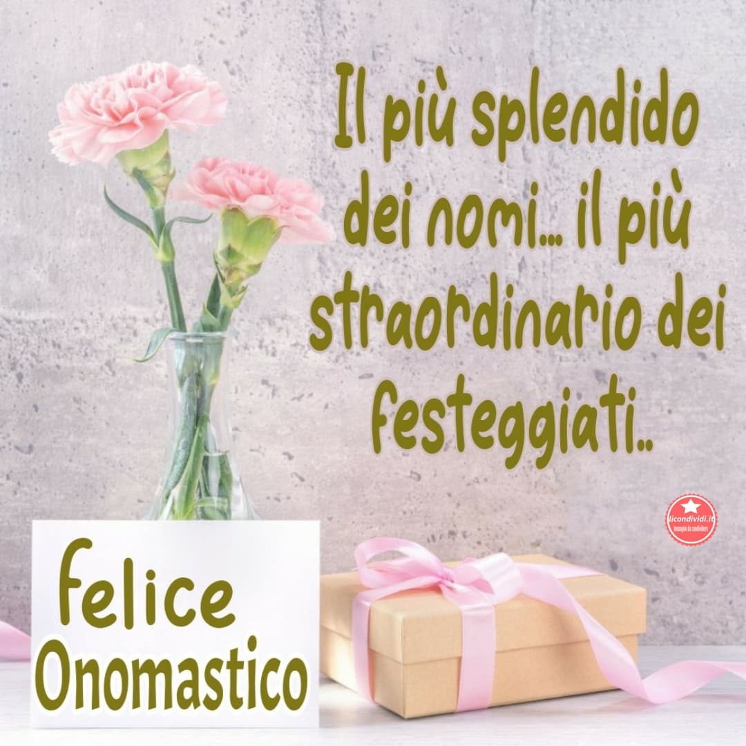 Immagini buon onomastico