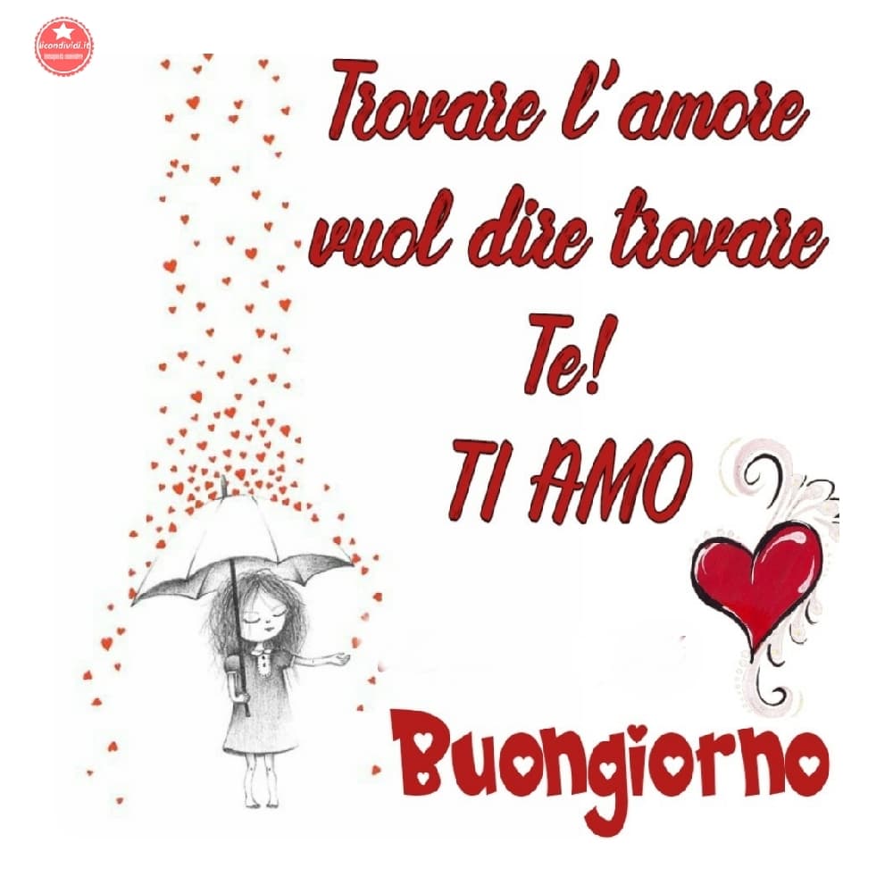 Immagini buongiorno amore