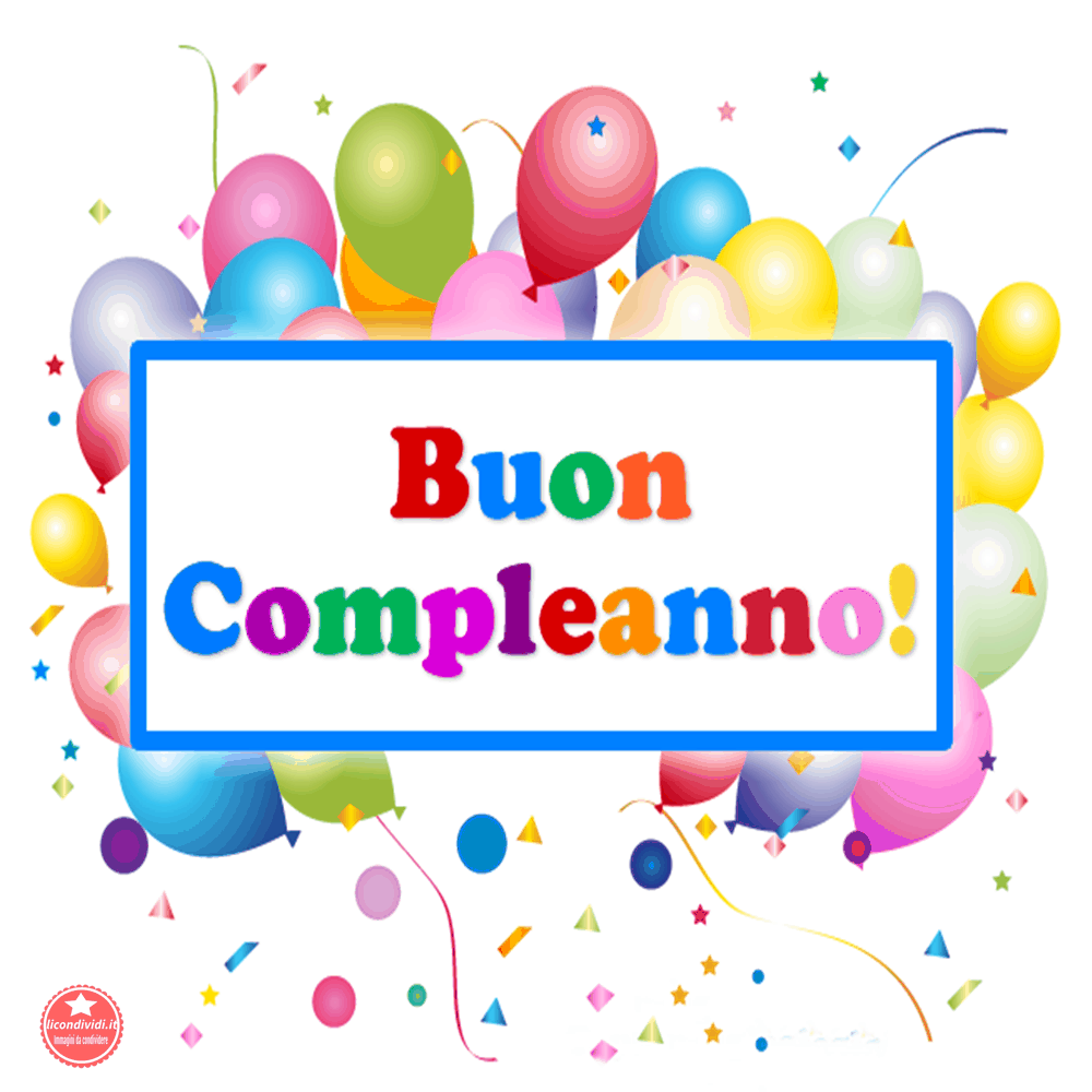 Immagini buon compleanno