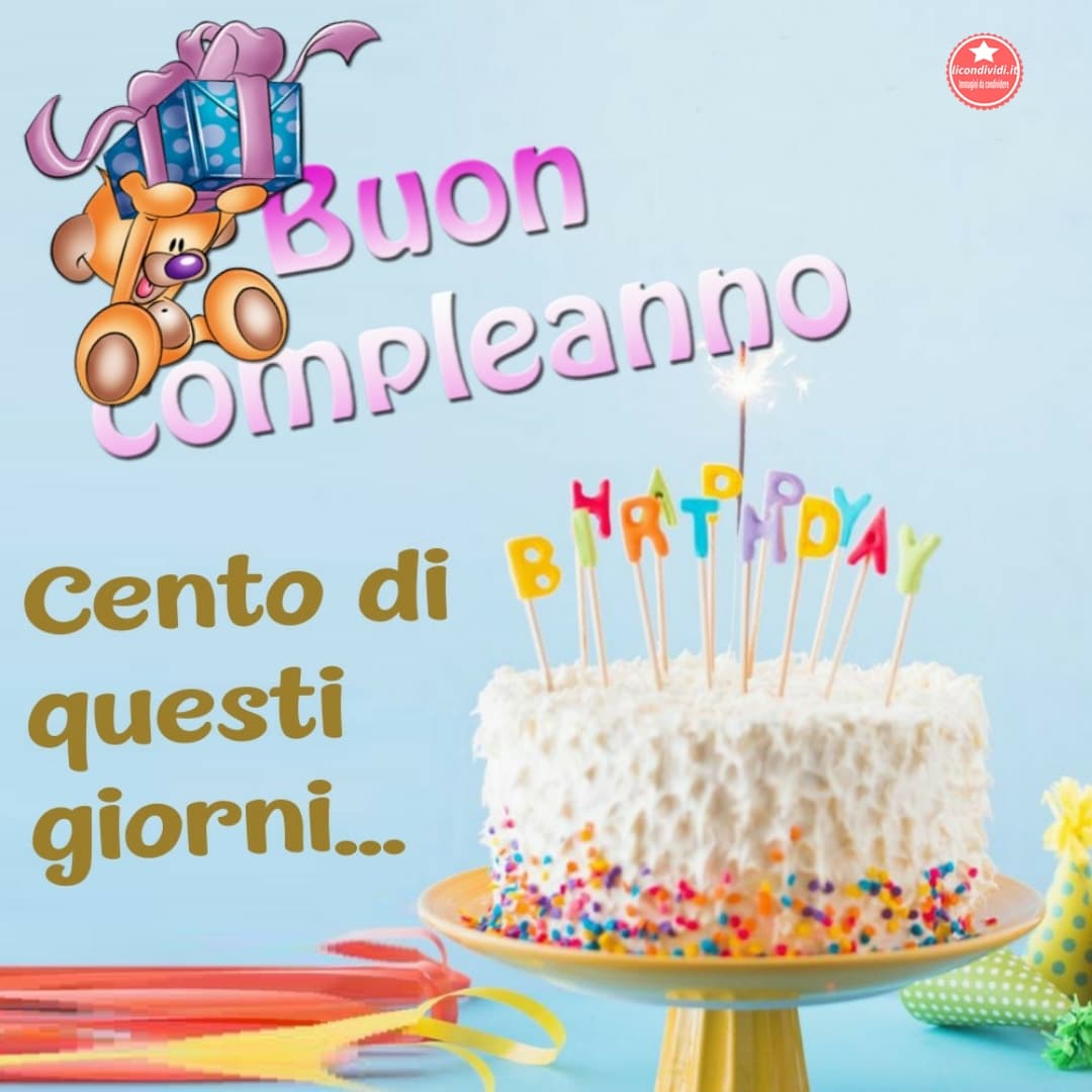 Immagini buon compleanno