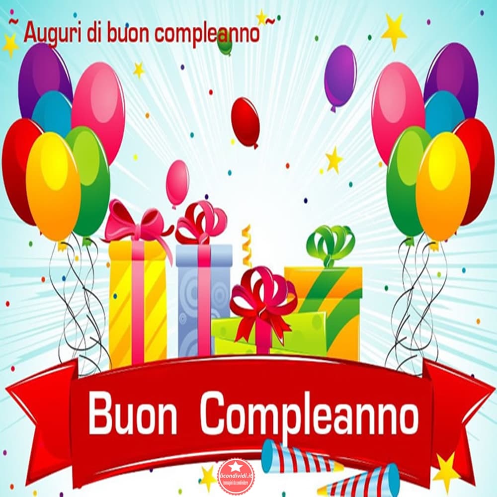 Immagini buon compleanno