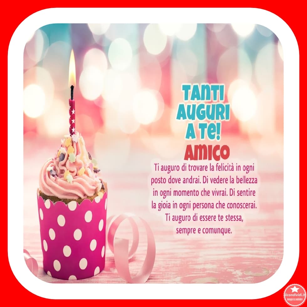 Auguri amico