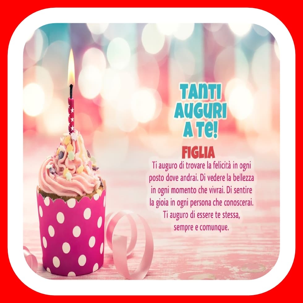 Buon Compleanno Figlia