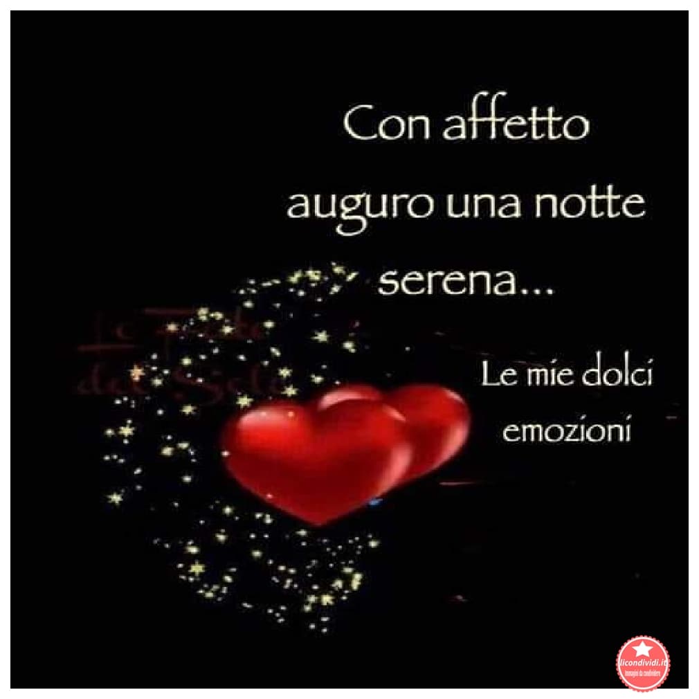 Buonanotte amici