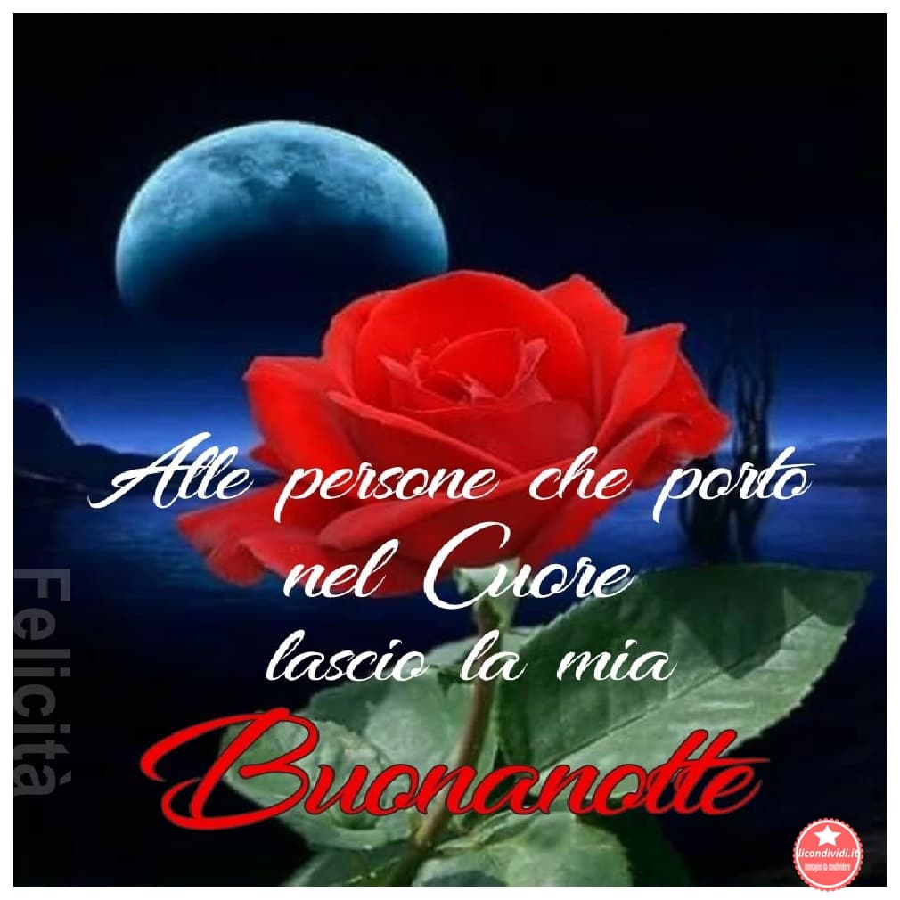 Buonanotte amici