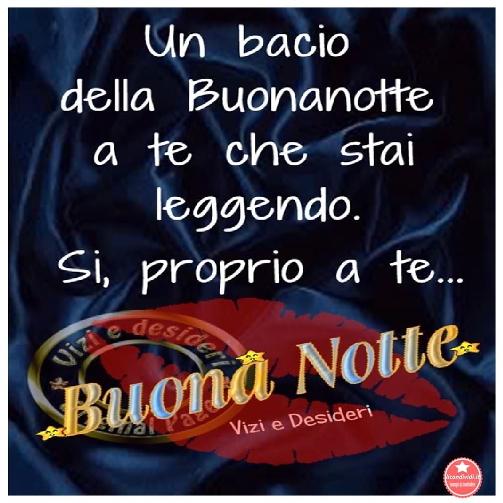 Buonanotte amici