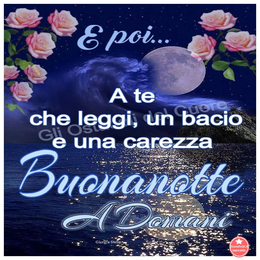 Buonanotte amici