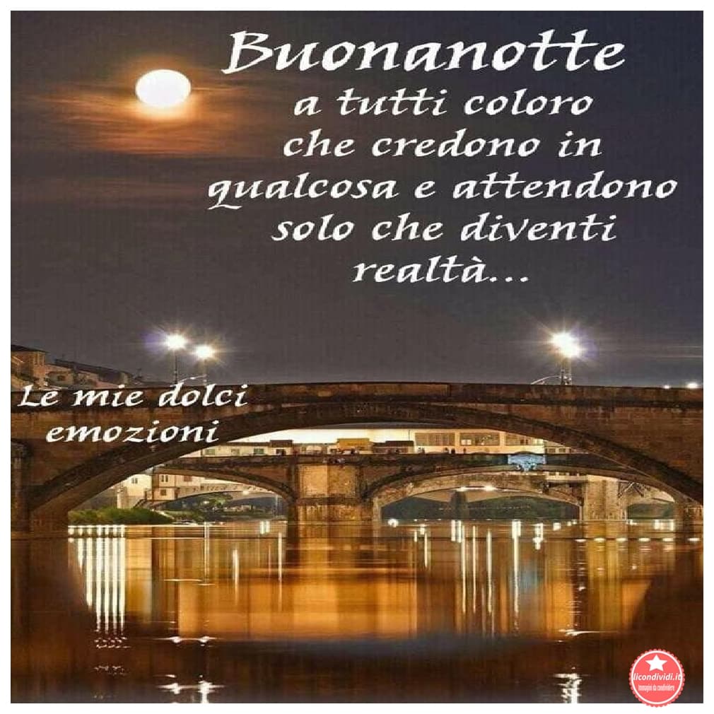 Buonanotte amici