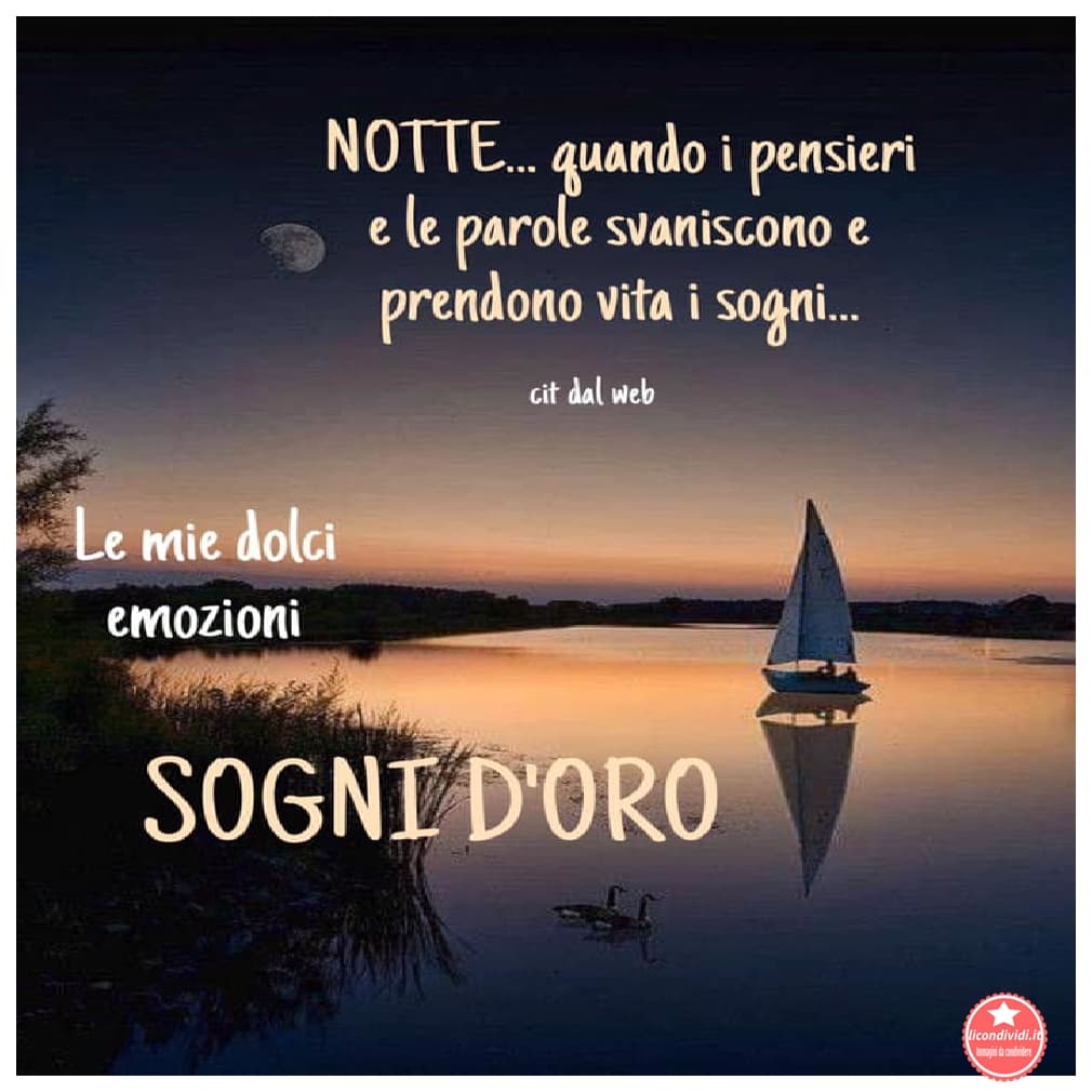 Buonanotte amici