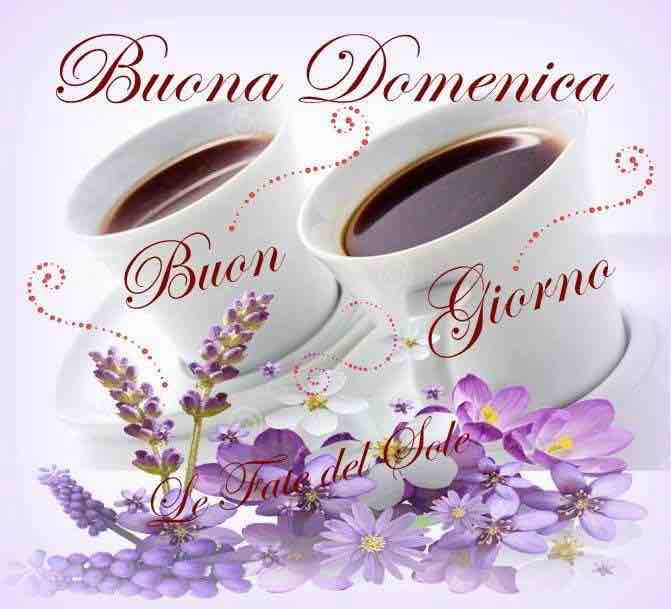 buongiorno domenica immagini