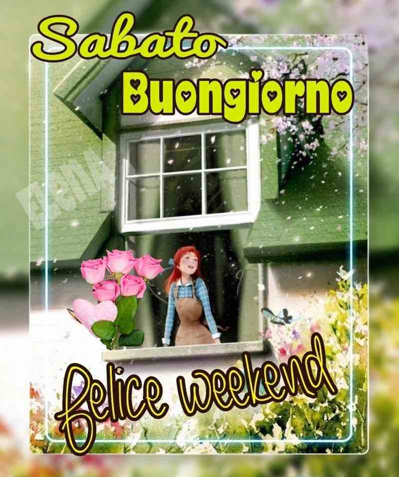 immagini buongiorno sabato