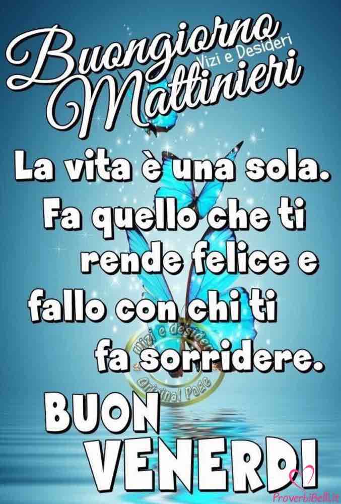 Immagini Buongiorno Venerdi