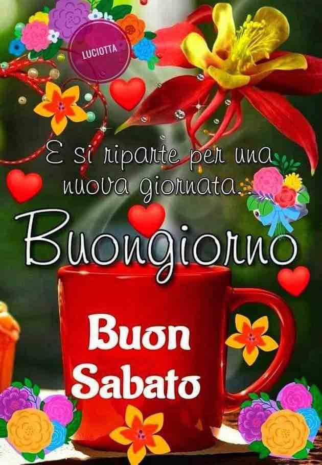 sabato immagini buongiorno