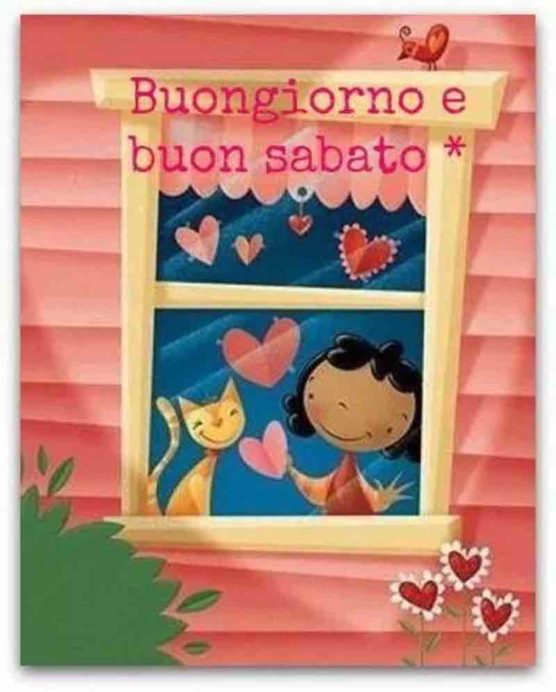 sabato immagini buongiorno