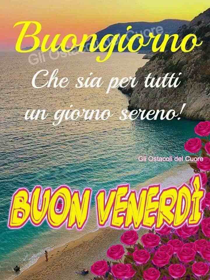 venerdi immagini buongiorno nuove