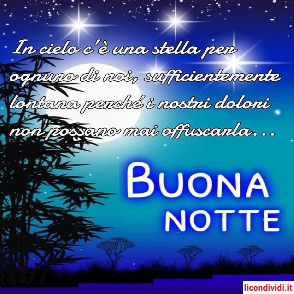 Buonanotte immagini