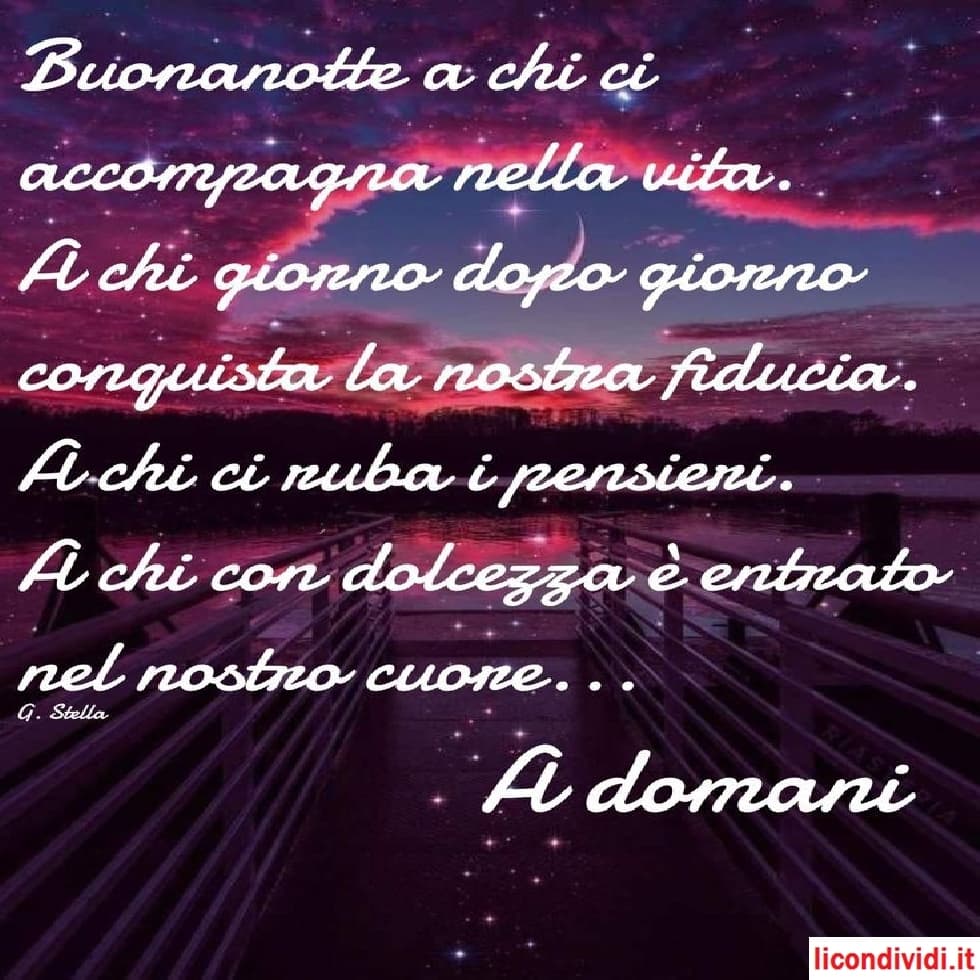 Buonanotte immagini