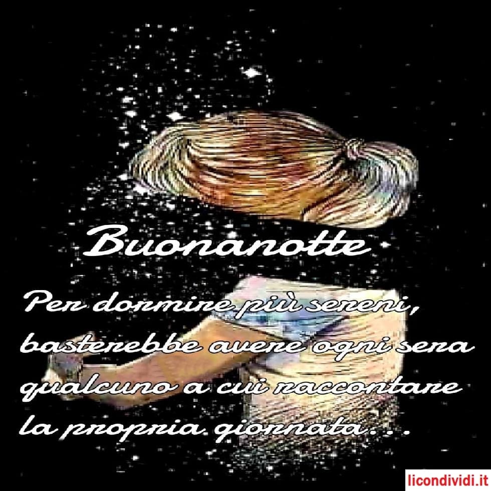 Buonanotte immagini