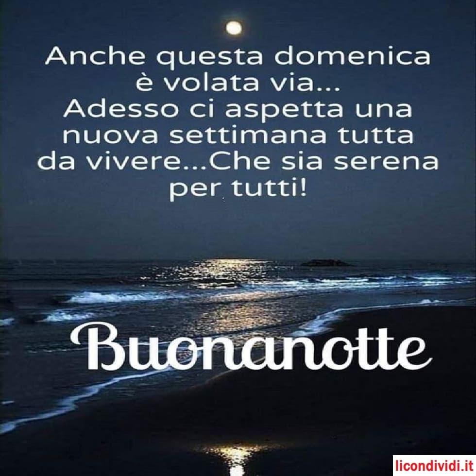 Buonanotte immagini