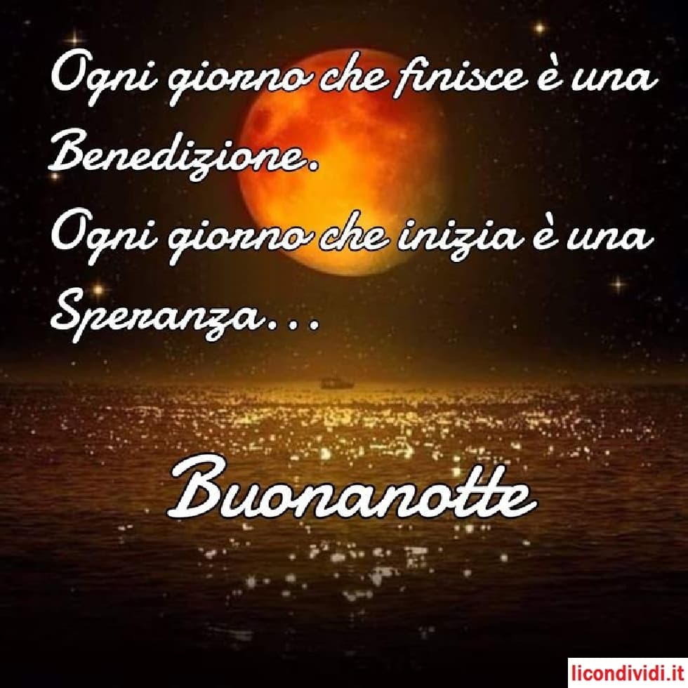 Buonanotte immagini nuove