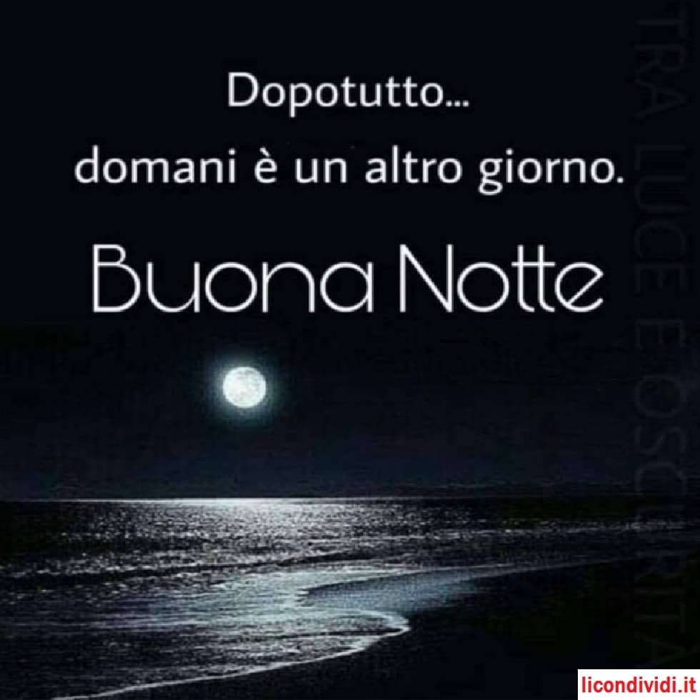 Buonanotte immagini nuove