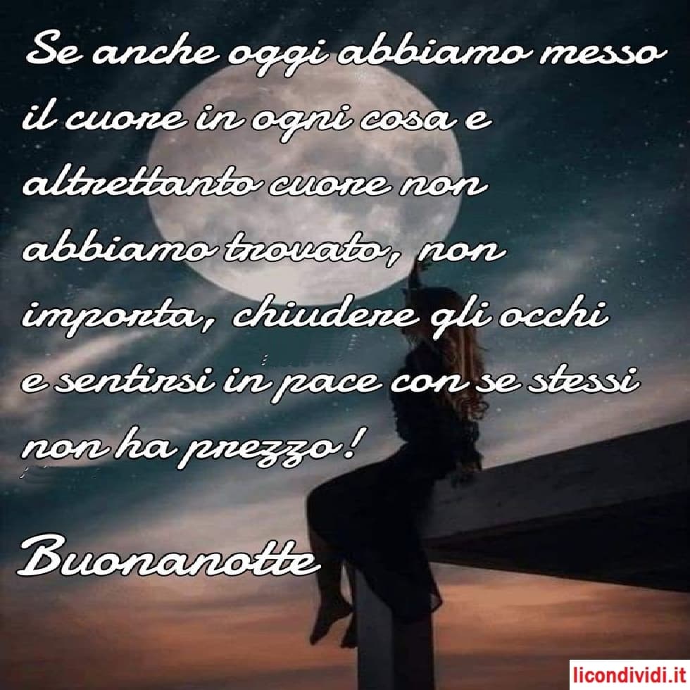 Buonanotte immagini nuove