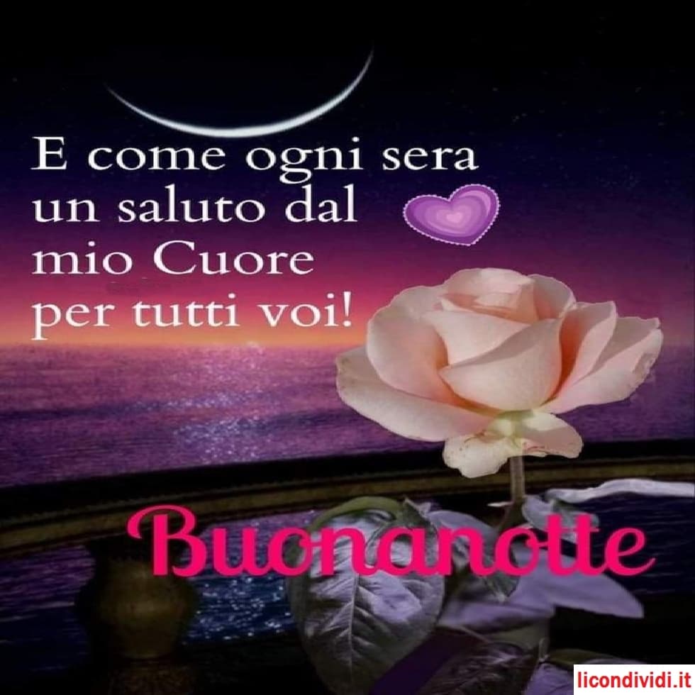 Buonanotte immagini nuove