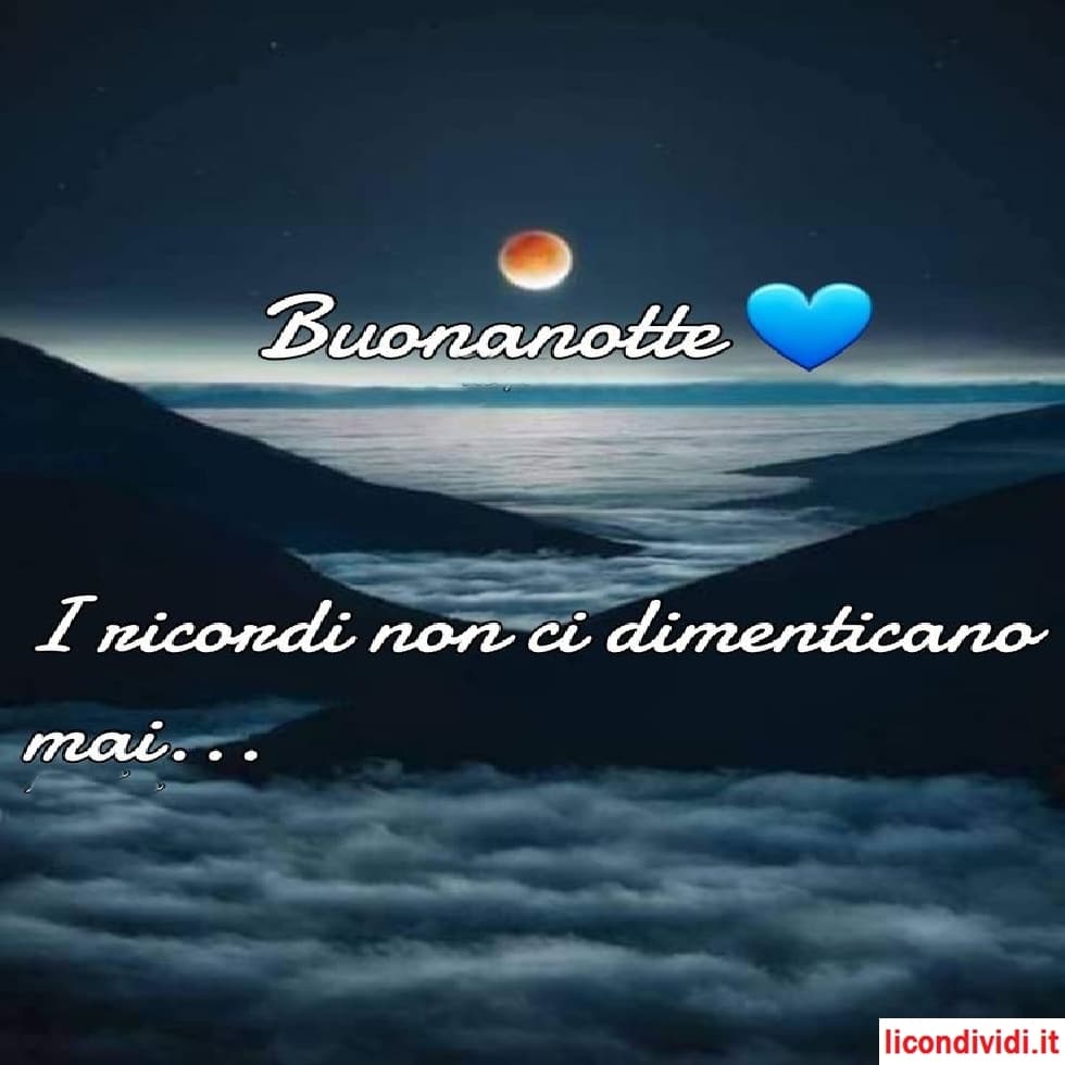 Buonanotte immagini nuove