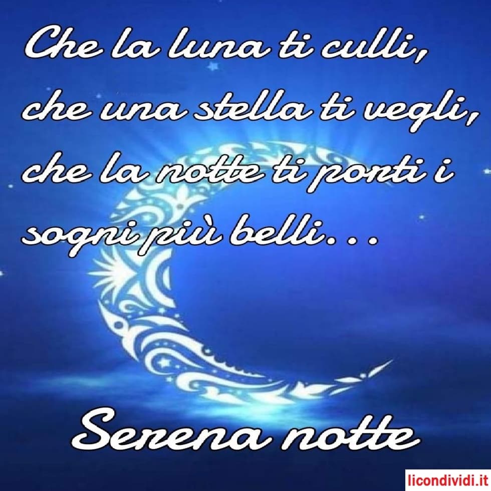 Buonanotte immagini nuove