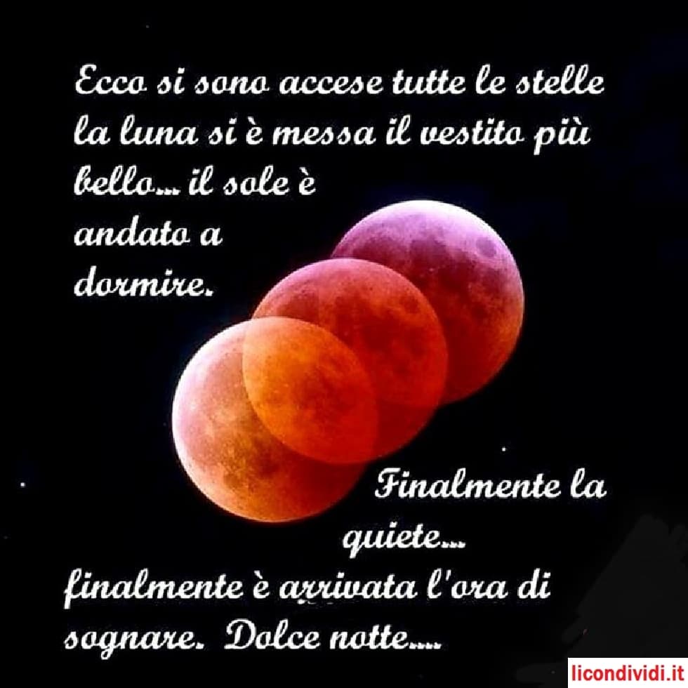 Buonanotte immagini nuove