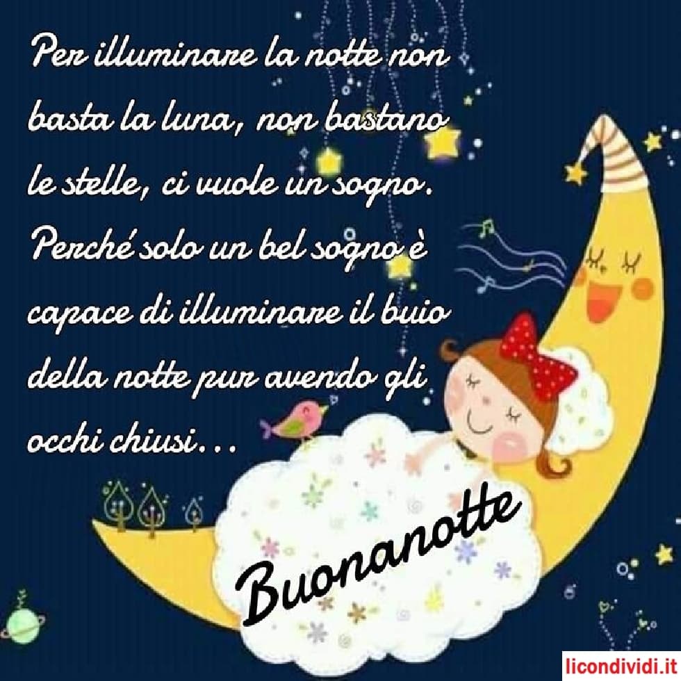 Buonanotte immagini nuove