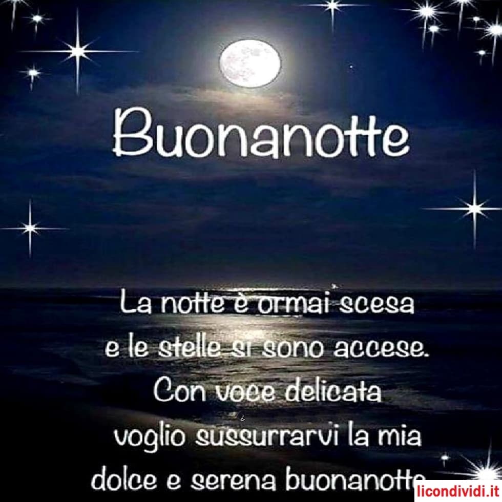 immagini buonanotte nuove