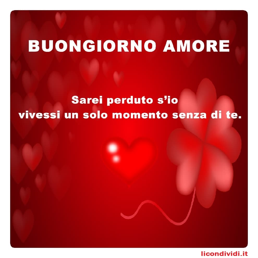 immagini buongiorno amore