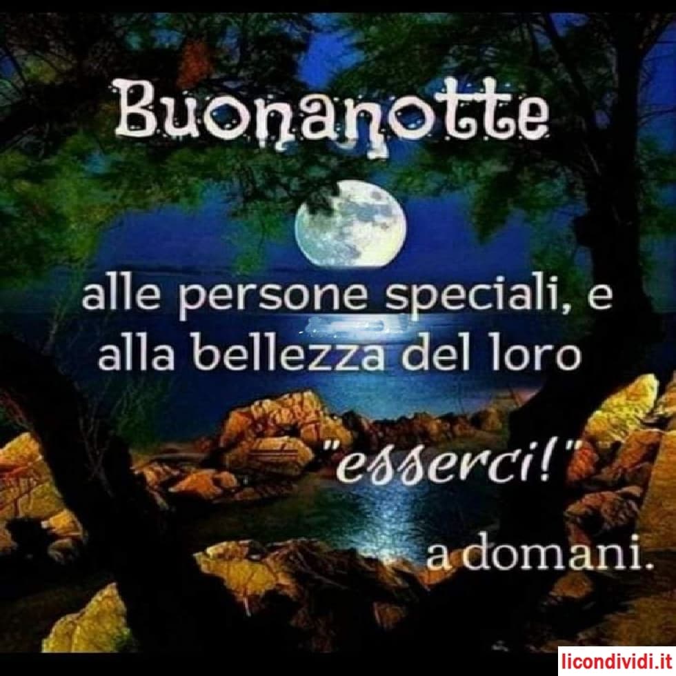 immagini da condividere buonanotte