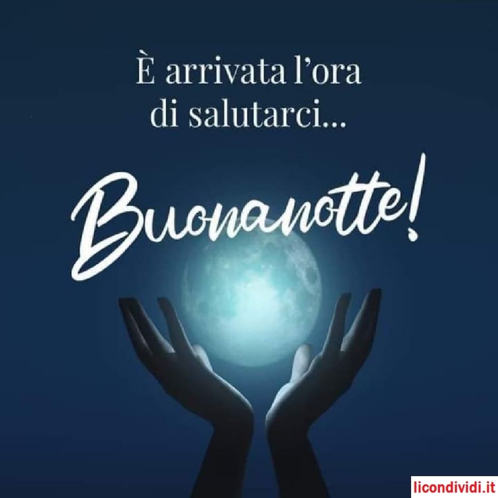 immagini da condividere buonanotte